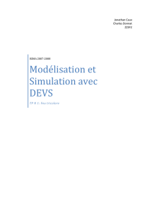 Modélisation et Simulation avec DEVS