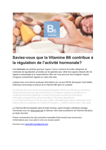 Vitamine b6 sunrise