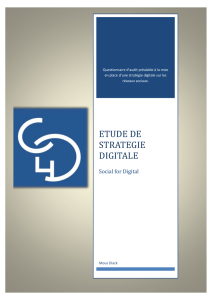 etude de strategie digitale
