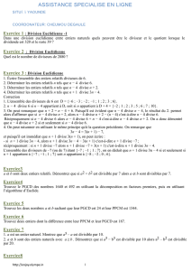 Exercice 45 : Equation diophantienne