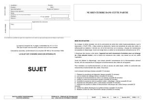 Dossier Sujet Bac Pro Aviation Générale - juin 2016.