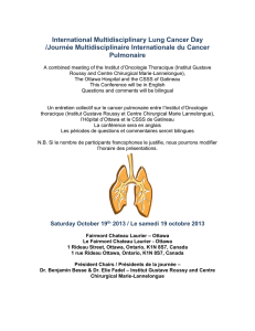 International Multidisciplinary Lung Cancer Day /Journée
