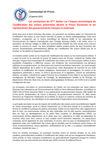 Monaco- conclusions ateliers acidification 2014