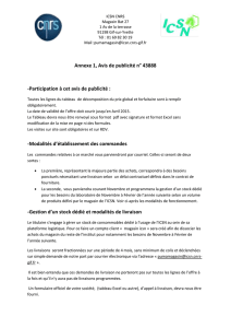 Annexe 1, Avis de publicité n° 43888 -Participation - Nouba