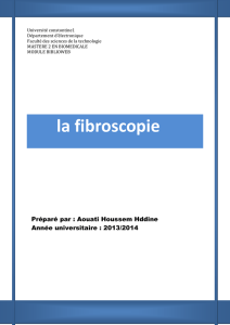 la fibroscopie