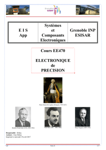 EIS App Systèmes et Composants Electroniques Grenoble INP
