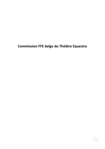 Commission du theatre equestre ffe dossier