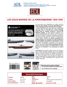 LES SOUS-MARINS DE LA KRIEGSMARINE 1939-1945