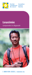 Leucémie : Comprendre le diagnostic