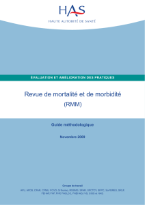 RMM : Guide méthodologique