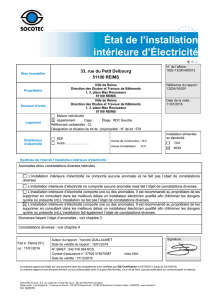 electricite_rapport RDC GAUCHE Appartement 33 rue du Petit
