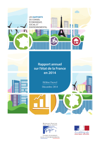 Rapport annuel sur l`état de la France en 2014