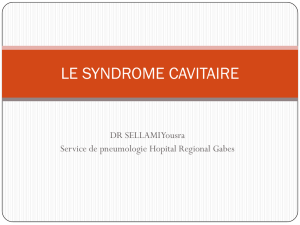 LE SYNDROME CAVITAIRE