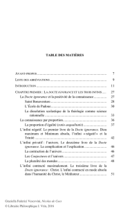 Table des matières - Librairie Philosophique J. VRIN