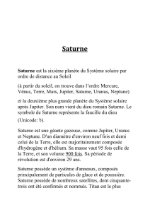 Saturne - Orion Provence