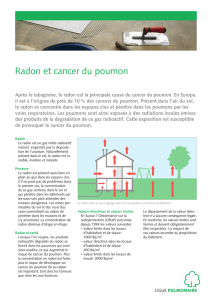 Radon et cancer du poumon - European Lung Foundation
