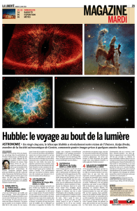 Hubble: Le voyage au bout de la lumière