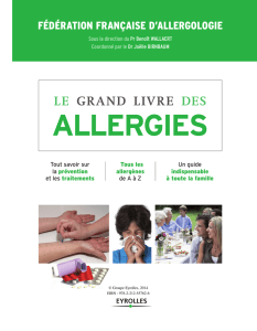 Le grand livre des Allergies