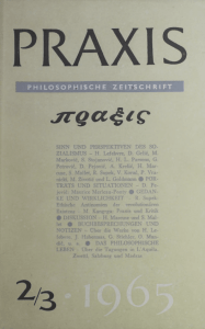 Praxis, international edition, 1965, no. 2-3
