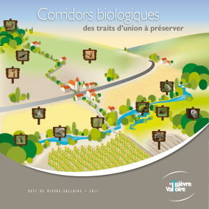 Corridors biologiques - Le pays de Bièvre Valloire