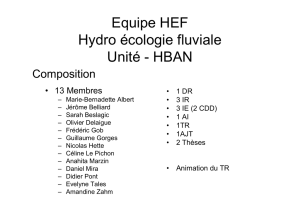 Equipe HEF 29-03-2010 - Presentation du TR QUASARE