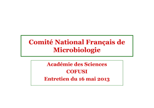 Comité National de Microbiologie (SFM/IUMS)
