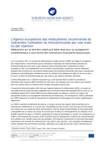 Thiocolchicoside_public health communication_post CD