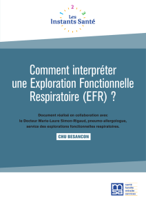 interpreter une EFR