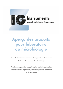 Microbiologie - IGZ Instruments