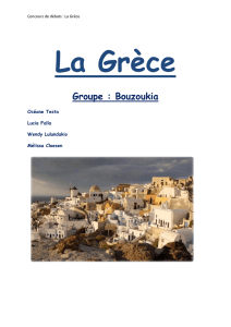 La Grèce Groupe : Bouzoukia