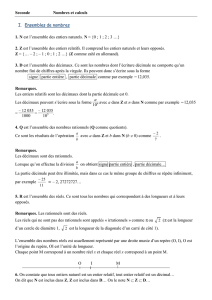 Nombres Calculs Equations - Cours et exercices de mathématiques