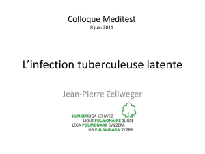 L`infection tuberculeuse latente