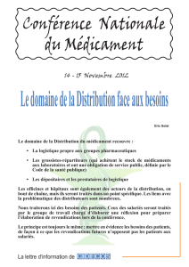 Distribution 15 Novembre 2012 - FNIC