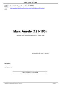 Marc Aurèle (121-180)