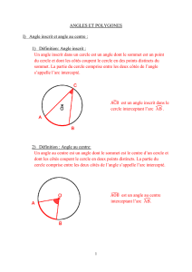 Cours Angles et Polygones