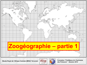Zoogéographie – partie 1 - Royal Museum for Central Africa