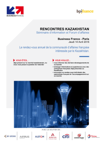 rencontres kazakhstan - La France au Kazakhstan