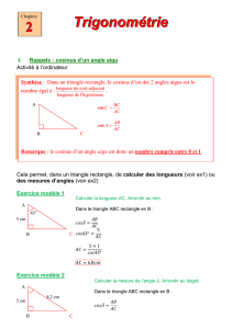 Trigonométrie 2