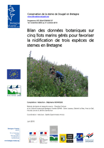 Rapport Botanique - Bretagne Vivante