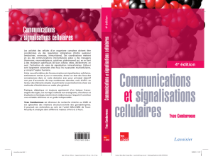 Communications signalisations cellulaires