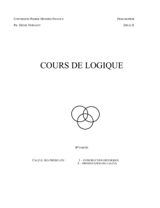 cours de logique - Université Grenoble Alpes