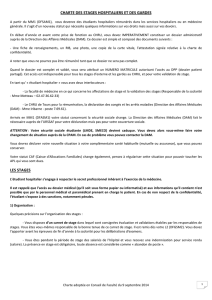 Charte des stages PDF - Faculté de Médecine de Tours