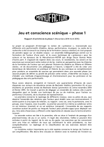 rapport phase 1 - site