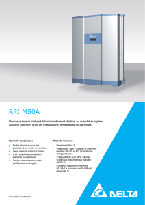 RPI M50A - Delta Energy Systems