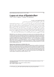 Systemic lupus erythematosus and Epstein