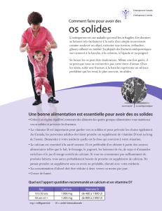 os solides - Osteoporosis Canada