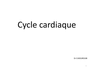 Cycle cardiaque - Université de Constantine 3