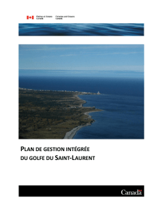 Plan de gestion intégrée - Pêches et Océans Canada