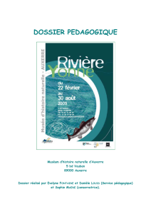 Dossier pédagogique Rivière Yonne
