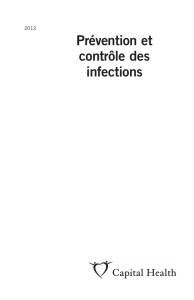 Prévention des infections